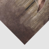 Western Cowgirl Watercolor Decoupage Seidenpapier (Detail)