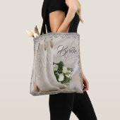 Western Cowgirl Wedding Bride Tote Bag Tasche (Von Nahem)