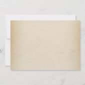 Western Cowgrirl Geburtstagsparty Dankeschön Karte (Rückseite)