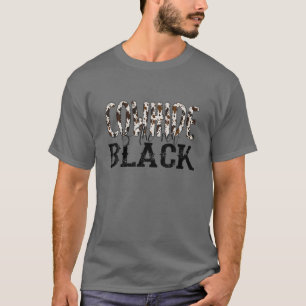 Western Cowhide ist das neue Black Cowgirl Rodeo T-Shirt