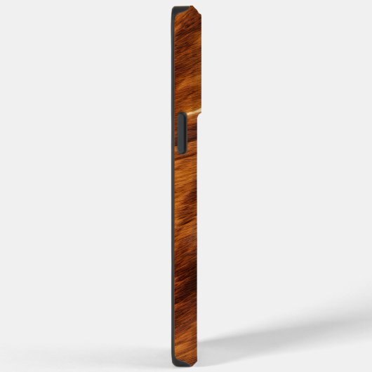 Western Cream Brown Cowhid Case-Mate iPhone Hülle (Rückseite / Rechts)