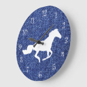 Western-Decke-Uhr Große Wanduhr (Winkel)