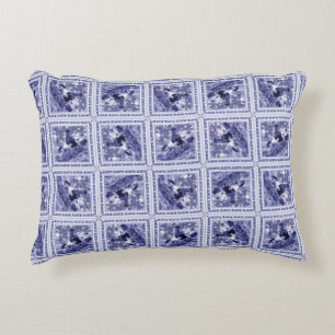 Western Denim Blau Delfter Kachel Dekokissen