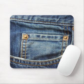Western-Denim-Jeans-Mausunterlage Mousepad (Mit Mouse)