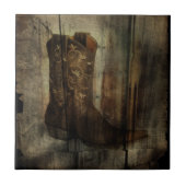 Western der beängstigenden Höhle Country Cowboy Bo Fliese (Vorderseite)