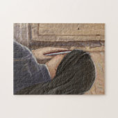 Western der Frau "Mauer Jerusalem" Israel Paint Puzzle (Horizontal)