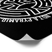 Western des Bewusstseinsbildes Weltangebot Poster (Ecke)