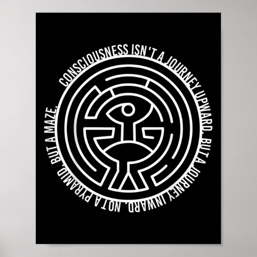 Western des Bewusstseinsbildes Weltangebot Poster (Vorne)