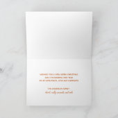 Western Desert Schrift Frohe Weihnachten (Innenseite)