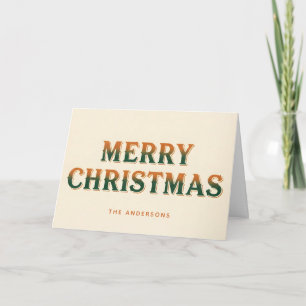 Western Desert Schrift Frohe Weihnachten