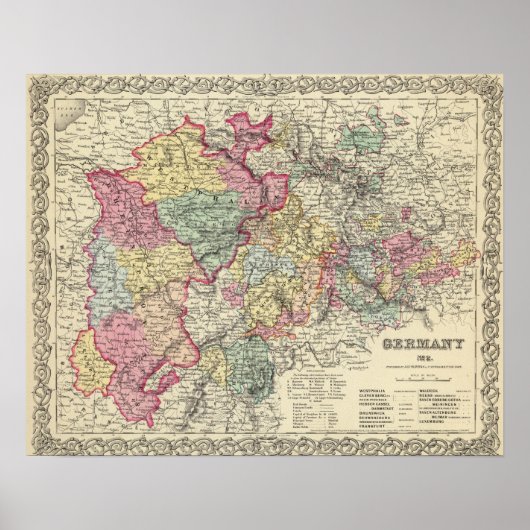 Western Deutschland 2 Poster (Vorne)