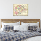 Western Deutschland Leinwanddruck (Insitu (Schlafzimmer))