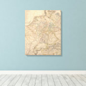 Western Deutschland Leinwanddruck (Insitu (Holzboden))
