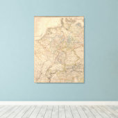 Western Deutschland Leinwanddruck (Insitu (Holzboden))