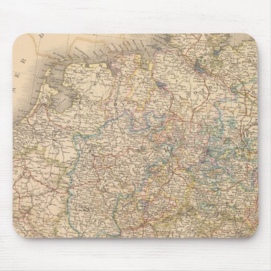 Western Deutschland Mousepad (Vorne)