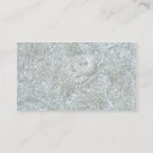 Western-Diamantmarkierungs-Klapperschlange Visitenkarte (Rückseite)