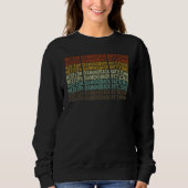 Western Diamondback Rattlesnake Retro Sweatshirt (Vorderseite)