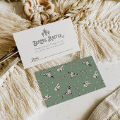 Western Diaper Raffle Cards Begleitkarte