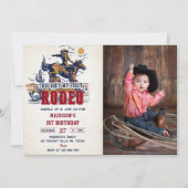 Western Dies ist nicht mein erster Rodeo 2. Geburt Einladung (Vorderseite)