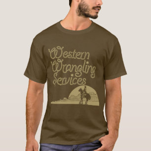 Western-diskutierende Dienstleistungen T-Shirt