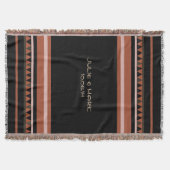 Western-Dreieck-Muster Decke (Vorderseite)