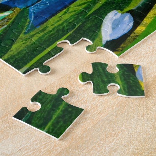 Western-Drossel-Puzzlespiel Puzzle (Seite)