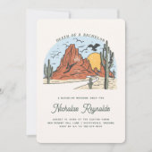 Western | Einladung von Bachelor (Vorderseite)