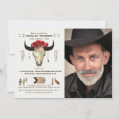 Western-Element-Foto-Einladung Einladung (Vorderseite)