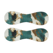 Western Emerald Gold White Cowhide Baseball (Paneele)