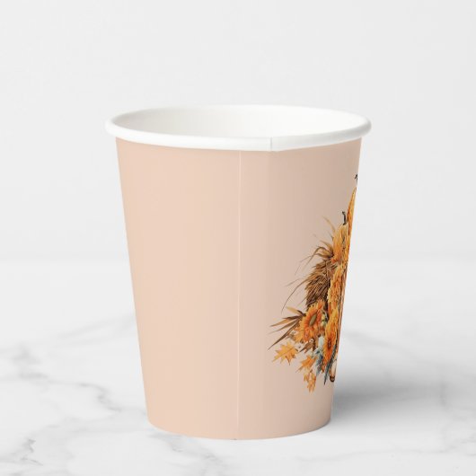 Western Erntedank Pappbecher (Rechts)