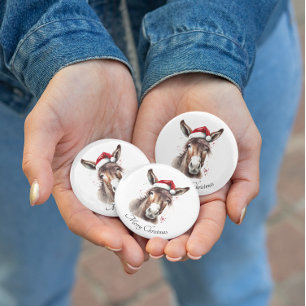 Western-Esel-Feiertagsjacken-Accessoire Button