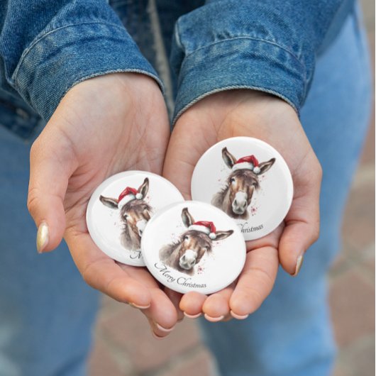 Western-Esel-Feiertagsjacken-Accessoire Button