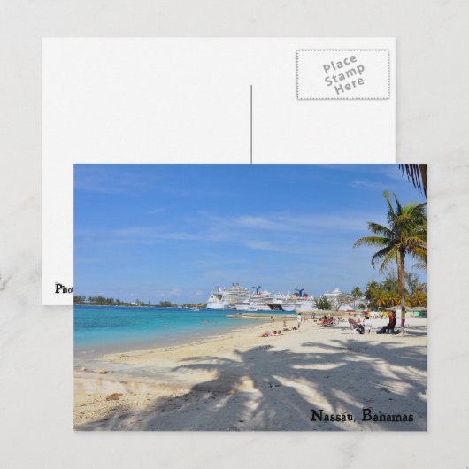 Western Esplanade Beach Postkarte (Vorne/Hinten)