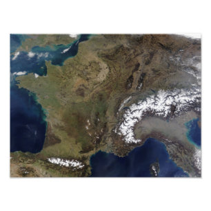 Western Europa Fotodruck