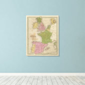 Western Europa Leinwanddruck (Insitu (Holzboden))