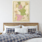 Western Europa Leinwanddruck (Insitu (Schlafzimmer))