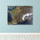 Western Europa Leinwanddruck (Insitu (Holzboden))