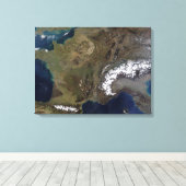 Western Europa Leinwanddruck (Insitu (Holzboden))