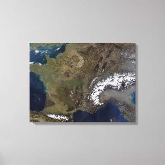 Western Europa Leinwanddruck (Vorderseite)