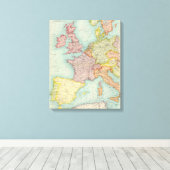 Western Europe Leinwanddruck (Insitu (Holzboden))