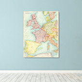 Western Europe Leinwanddruck (Insitu (Holzboden))