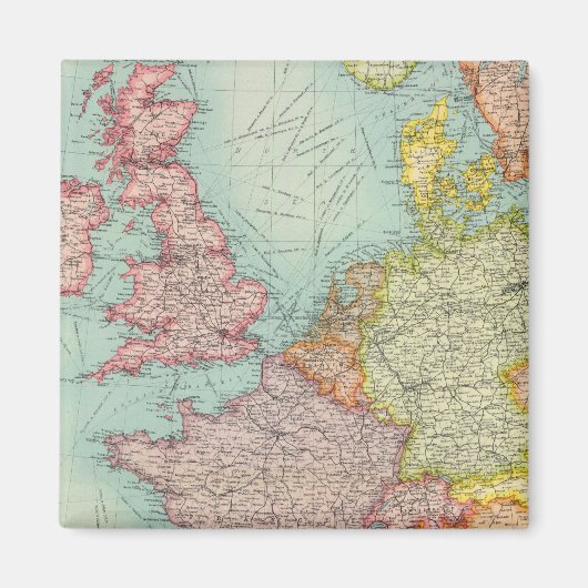 Western Europe Magnet (Vorne)