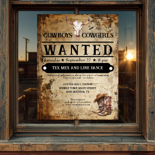 Western-Event-Flyer Flyer