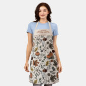 Western Fall Harvest Erntedank Kochstelle Schürze (Getragen)