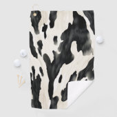 Western Farm Animal Cow Country Golfhandtuch (Insitu)