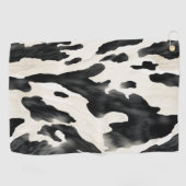 Western Farm Animal Cow Country Golfhandtuch (Horizontal)