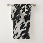 Western Farm Cowhide Badhandtuch Set (Insitu)