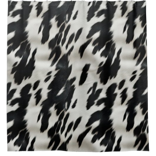 Western Farm Cowhide Duschvorhang (Vorderseite)