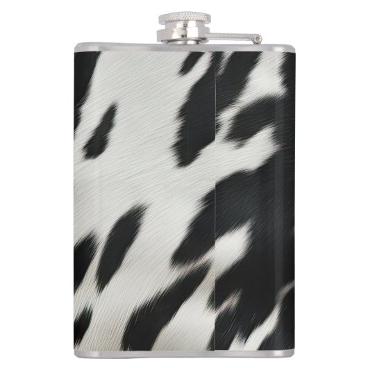 Western Farm Cowhide Flachmann (Rückseite)