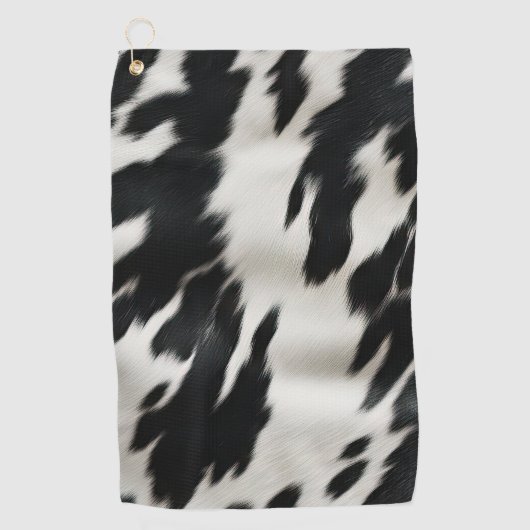 Western Farm Cowhide Golfhandtuch (Vorderseite)